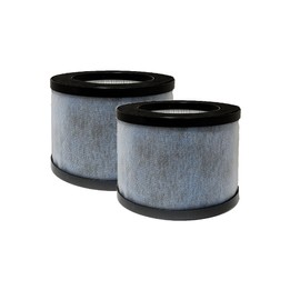 Nispira JH01 MK01 3-in-1 HEPA Filter Replacement For Air Purifier AROEVE MK06, ALROCKET JH06, Elechomes EPI081 EP1081, Intelabe EPI080 EP1080, Kloudi DH-JH01 DH-JH06, Pomoron MJ001H, 2 Pack