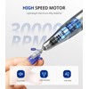 AIRSEE Rechargeable 30000RPM Electric Nail Drill Professional Portable E File