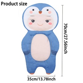 Lyfengdeam Cute Carseat Head Support for Infant,Cartoon Soft Baby Car Seat Cushion for，Infant Car Seat Insert, Soft Car Seat Head Body Support Perfect for Baby Gift (Pink pig)