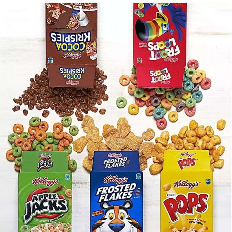 Mini Cereal Boxes Variety Pack - Single Serve Breakfast Cereal