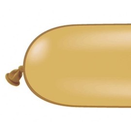 Qualatex 350Q Medium Twisting Balloons (Gold)