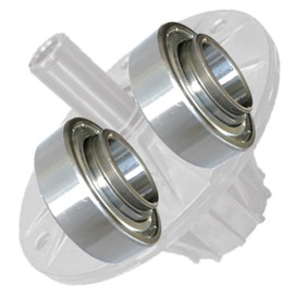 HD Switch (2 Pack) Deck Blade Spindle Bearing Kit Replaces Bobcat, Bunton, Ryan, Steiner for 4171231, 4115850, 4165023 w/HIGH Temp Grease Bearings