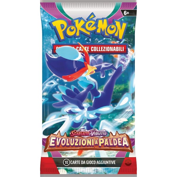 Scarlet and Violet Evoluzioni a Paldea Envelope 10 Artwork Cards