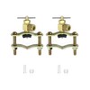 QWORK Self-Tapping Saddle Valve, Pack of 2, Copper Needle Valve
