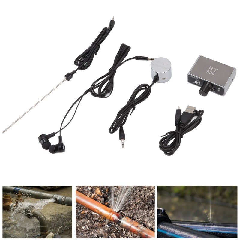 HY 929 Water Pipe Leakage Detector Water Pipeline Leak Detector