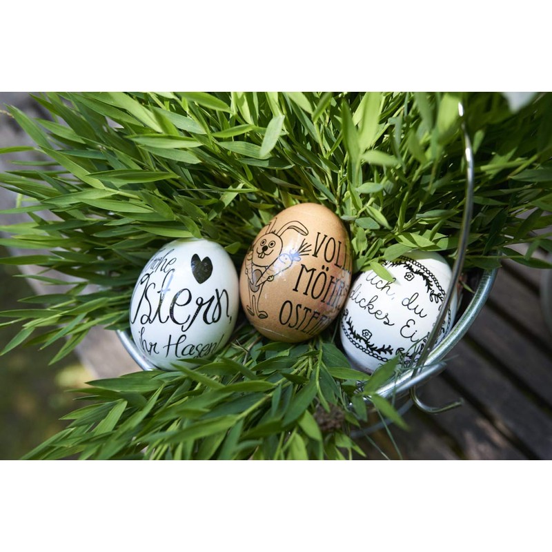 Heitmann Eierfarben Egg Love You Decorative Banderoles, 12 g