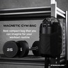 Strongholden Magnetic Gym Bag for Sport, Water Bottle Sling Bag