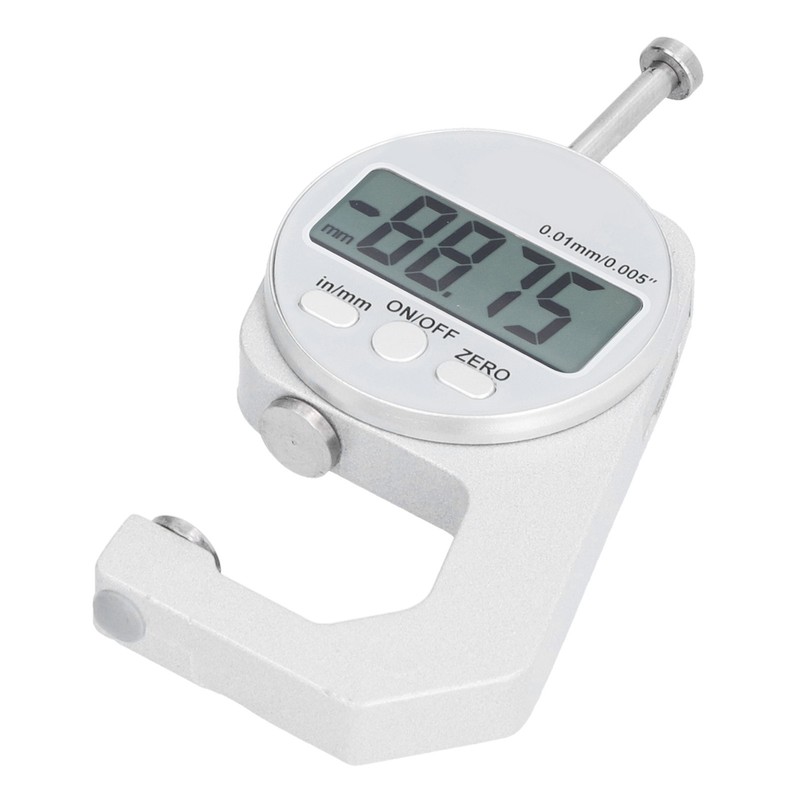 Digital Thickness Gauge LCD Large Low Power Consumption Convenient Sturdy