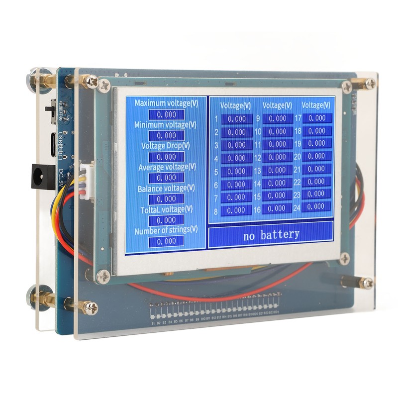 1 to 24 String Battery Voltage Tester Accurate Measurement Smart