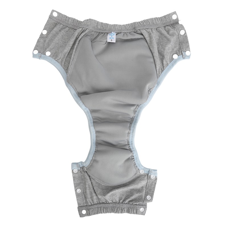 Adult Cloth Diaper Underwear Pure Cotton Washable Leak Proof Incontinence