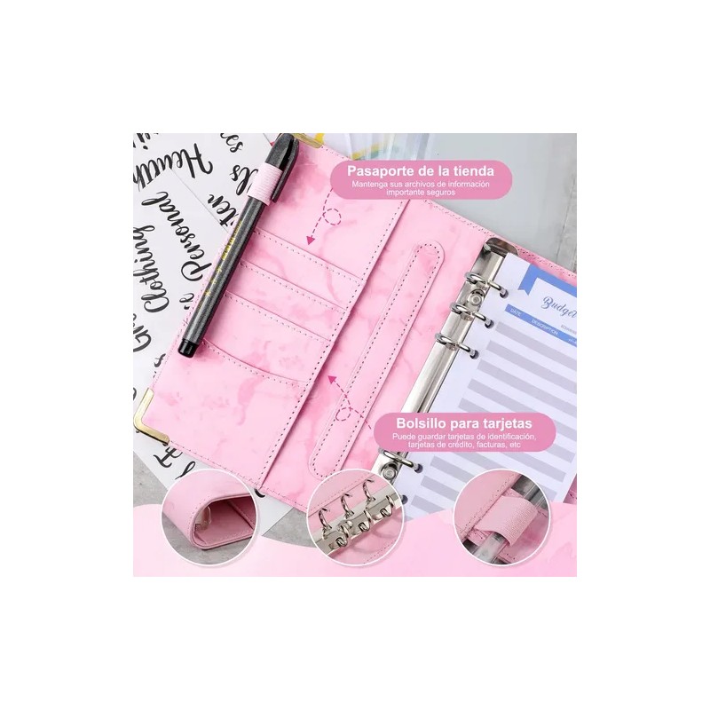 Bolsa De Carpeta Con Cremallera Carpeta A6 Organigasto