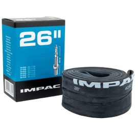 Impac Unisex's SV26 Inner Tube, Black, 26 x 1.5/2.35"