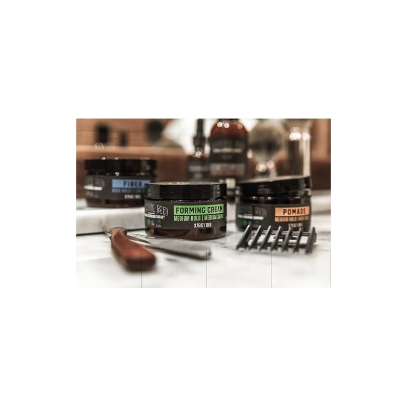 Razor MD Water-Based Forming Cream for Men, Medium Hold and