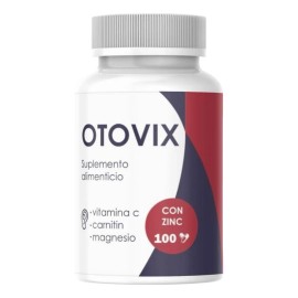 Otovix Para El Sistema Auditivo, Carnitina 100 Capsulas Sabor Sin Sabor