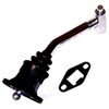 EMPI 00-4499-0 EMPI VW Polished Aluminum T-Handle Shifter, Tall 12" O.A.L.