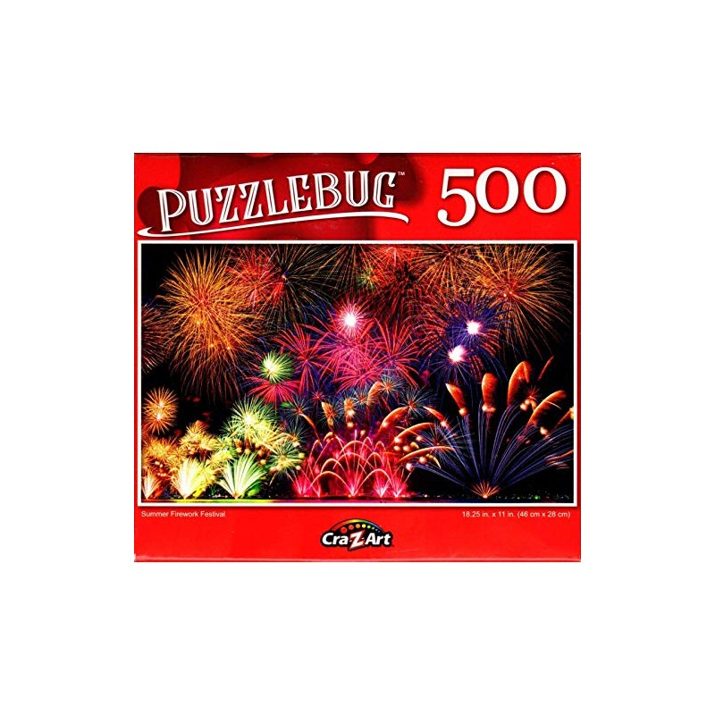 Summer Firework Festival 500 Piece Puzzle