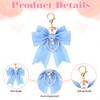 Styquenzer Bow Keychain for Purse Pearl Bow Keychain Bag Charms