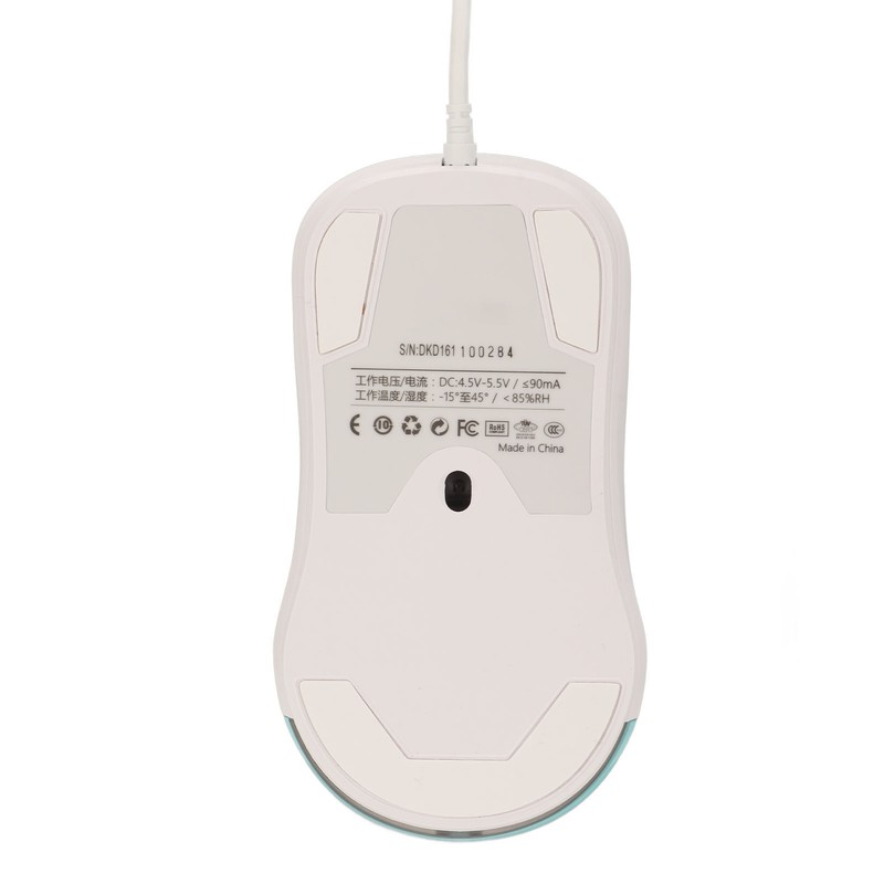 Wired Gaming Mouse RGB Backlit 3500DPI 4 Button Ergonomic Design