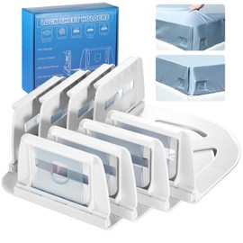 OEH Sheet Holders, Bed Sheet Holders for Corners, Fitted Sheet Holder Keep Sheets Firm & Tight, 4Pcs Heavy Duty Bed Sheet Clips, Bed Sheet Grippers, Universal Lock Sheets Holders for All Mattress