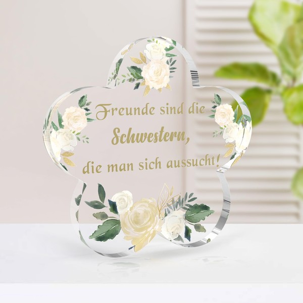 Engraved acrylic plaque, gift best friend, best friend gifts, gift