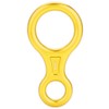 35KN Figure 8 Word Rope Descender Rappel Ring Rock Climbing