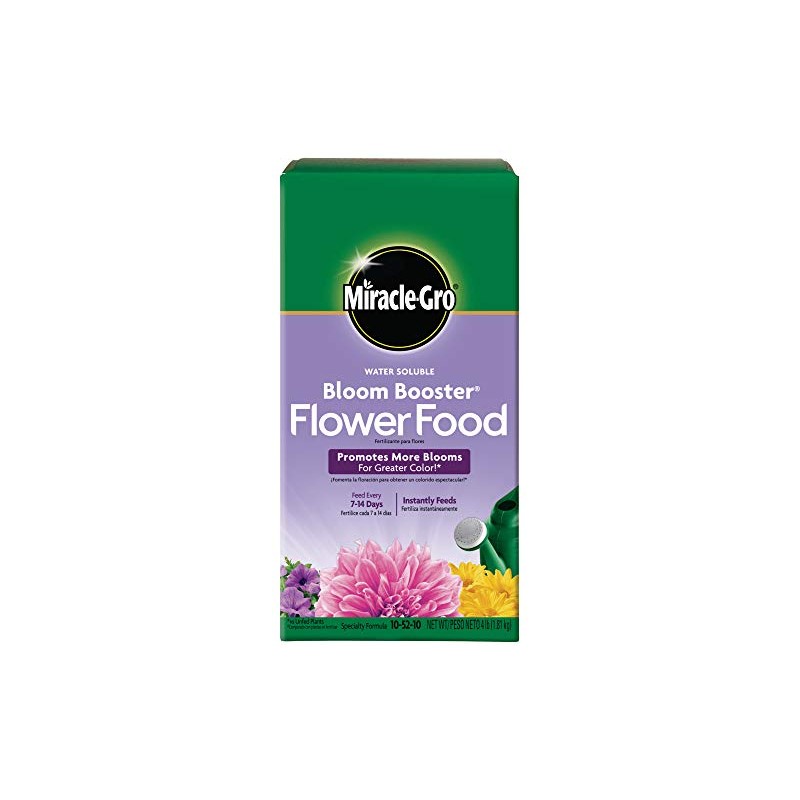 Miracle-Gro Water Soluble Bloom Booster Flower Food