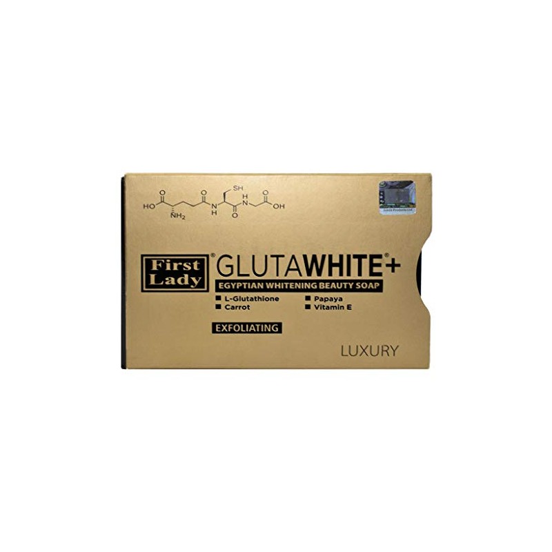 First Lady Glutawhite+ Egyptian Skin Brightening Exfoliating Beauty Soap 200g