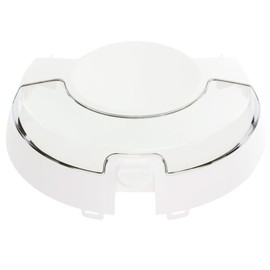 SPARES2GO Removable Transparent Lid Compatible with Tefal Fits Actifry FZ700015 Fryer (White)