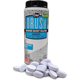 Orus Window/Glass Cleaner Tabs Industrial Squeegee Bucket Solution Soap 135 Tabs