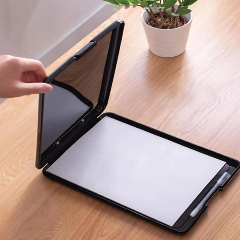 A4 Clipboard Box File Durable Waterproof Document Filing Storage Case