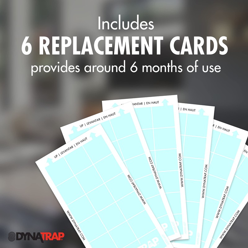 DynaTrap 230093 Replacement StickyTech Glue Cards for Flylight Indoor Plug-In