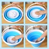 10L Portable Mini Washing Machine Folding Small Washing Machine for
