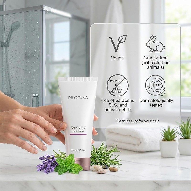 Farmasi Dr. C. Tuna Mascarilla para el cabello Reviving Revitalizante
