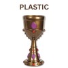 Beistle Plastic Jeweled Goblet