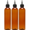 BRIGHTFROM Twist Top Applicator Bottles 8 OZ, Squeeze Empty Plastic