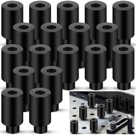 Hicarer 20 Pcs 5/8" x 1" x 1.5" Welding Table Fixture Pins Clamps Stop Alignment Square Quick Setup Welding Accessories