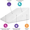 DMI Bed Wedge Pillow and Triangle Wedge with Elevated Incline