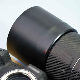 JJC Bayonet Lens Hood for Canon RF 600 mm f/11 is STM & Canon RF 135 mm f/1.8 L is USM Lens on DSLR Camera Replaces Canon ET-88B Lens Hood