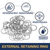 PATIKIL 50 Pcs 22mm ID Internal Retaining Rings E-Clip Snap