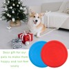 Bvrbaory 6 Pack Dog Flying Discs - Interactive, Soft Floating