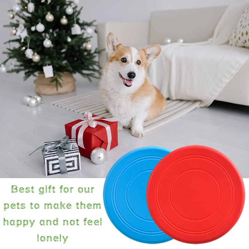 Bvrbaory 6 Pack Dog Flying Discs - Interactive, Soft Floating