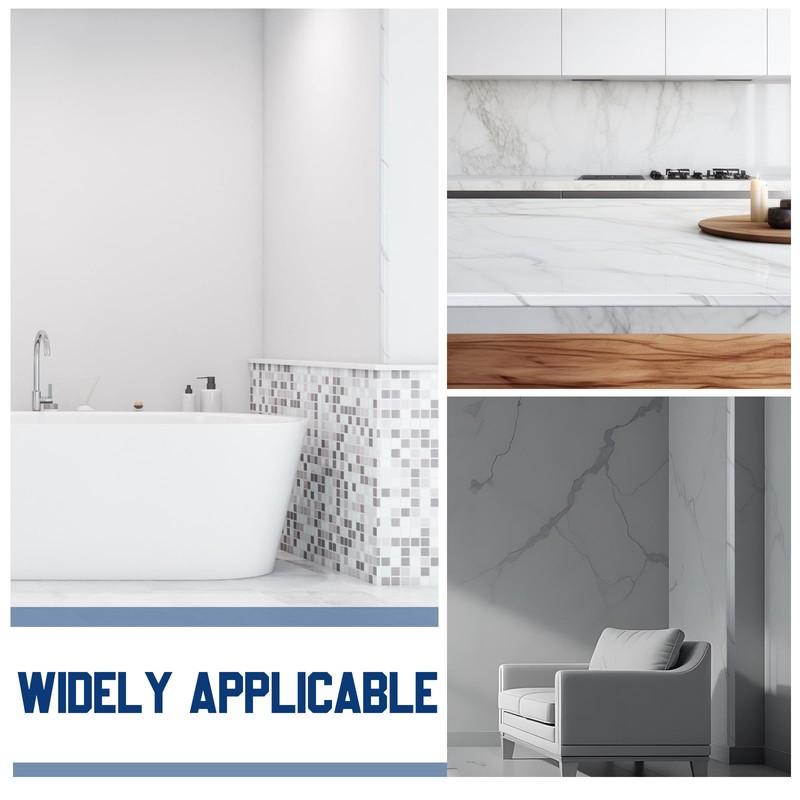 10 Pack 78 Inch Tile Edge L Trims, White Wall