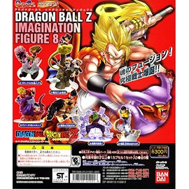 Gashapon HG Dragon Ball Z Imagination 8 full set of 6