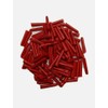 100 Red 6mm Wall Plugs Masonry Wall Plugs, 6.0mm Fixing Hole Diameter, for Stone, Brick or Concrete 6mm Red Fixing Plastic Expansion Raw Plugs - 100 Wall Plugs