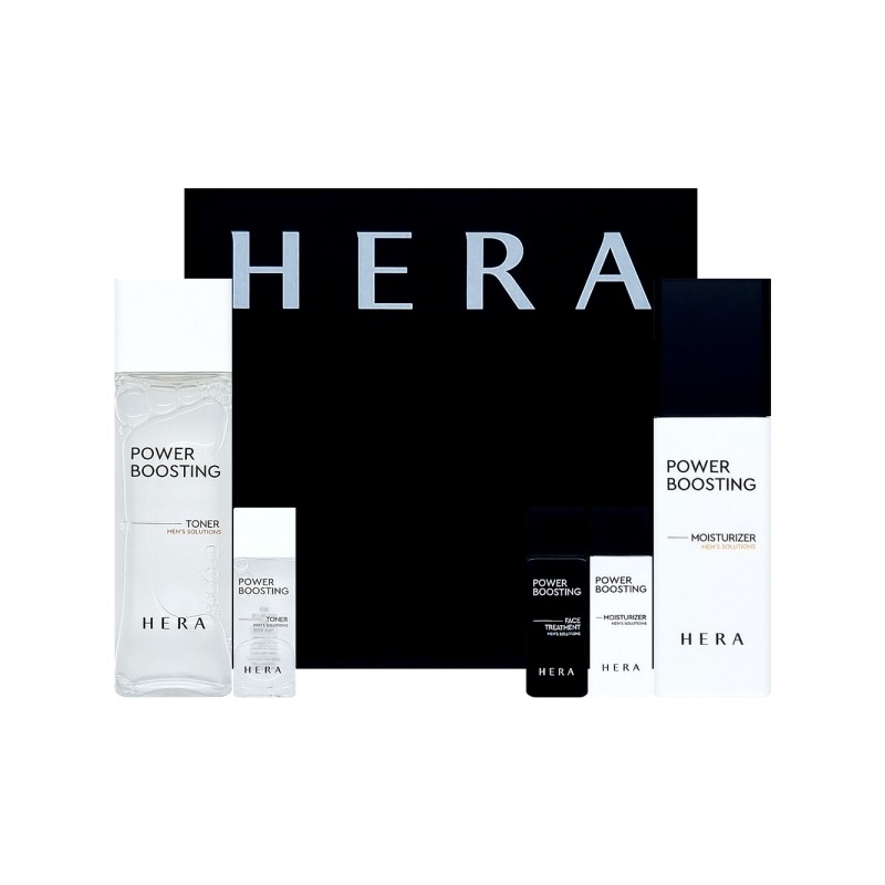 Hera Power Boosting 2-piece Men's Skin Lotion Men's Cosmetics Set