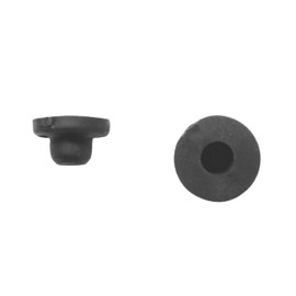 Boston BC5625 Plastic Rivet Automotive Parts Black 10 Pieces per Bag Diameter 0.4 x 0.2 inches (10.5 x 6 mm)