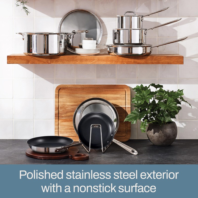 All-Clad D3 Pro Nonstick 3-ply Bonded Cookware, Fry Pan, 10