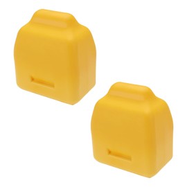 eMagTech Pack of 2 Front Stop Buffer Compatible with Jeep Grand Cherokee WJ 2001 2002 2003 2004 82 x 72.2 x 49.8 mm Polyurethane Front Suspension Arm Bump Stop Yellow