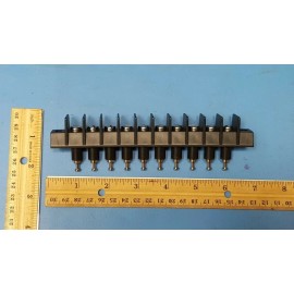 PDC Terminal Block Barrier Strip10 Position , 35A, 600V,2 Wall, 1 Row, 00521-10 pdc