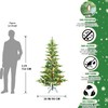 5FT Prelit Artificial Christmas Tree, Premium Douglas Fir Christmas Tree